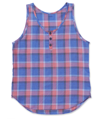 CHECK tank top