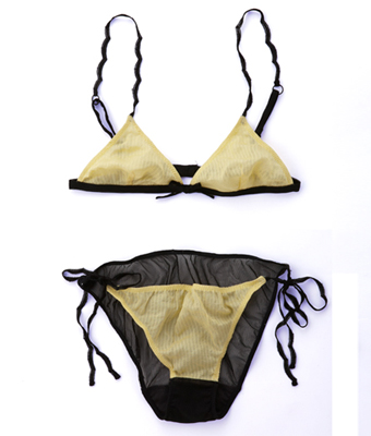 Silk natural dyeing lingerie